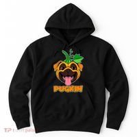 Autumn Halloween Pugkin Hoodie thumb 0