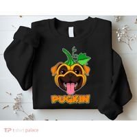 Autumn Halloween Pugkin Sweatshirt thumb 2
