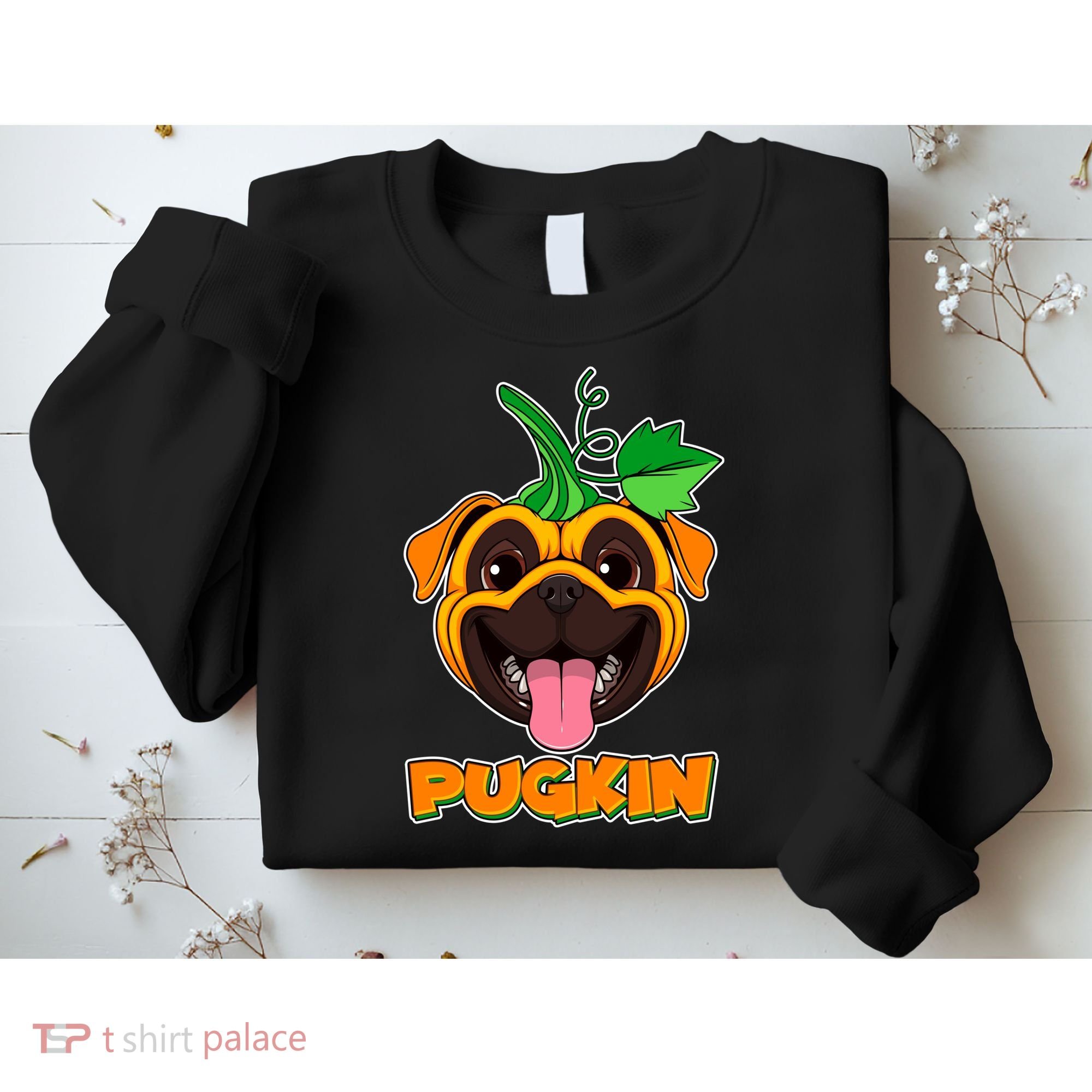 Autumn Halloween Pugkin Sweatshirt