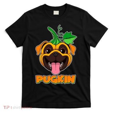 Autumn Halloween Pugkin T-Shirt
