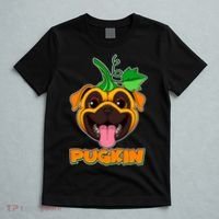 Autumn Halloween Pugkin T-Shirt thumb 5