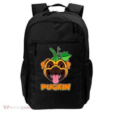 Autumn Halloween Pugkin Backpack