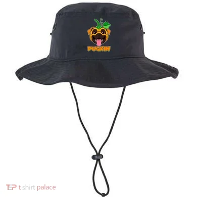 Autumn Halloween Pugkin Bucket Hat