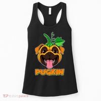 Autumn Halloween Pugkin Women's Tank Top thumb 0