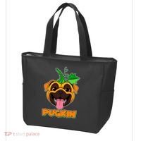 Autumn Halloween Pugkin Tote Bag thumb 3