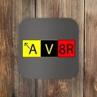 AV8R Pilot Expressions Coaster thumb 0