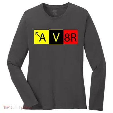 AV8R Pilot Expressions Women's Long Sleeve Shirt