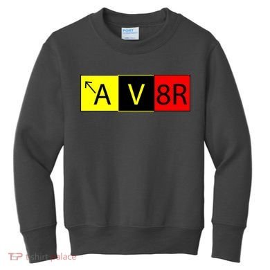 AV8R Pilot Expressions Kids Sweatshirt