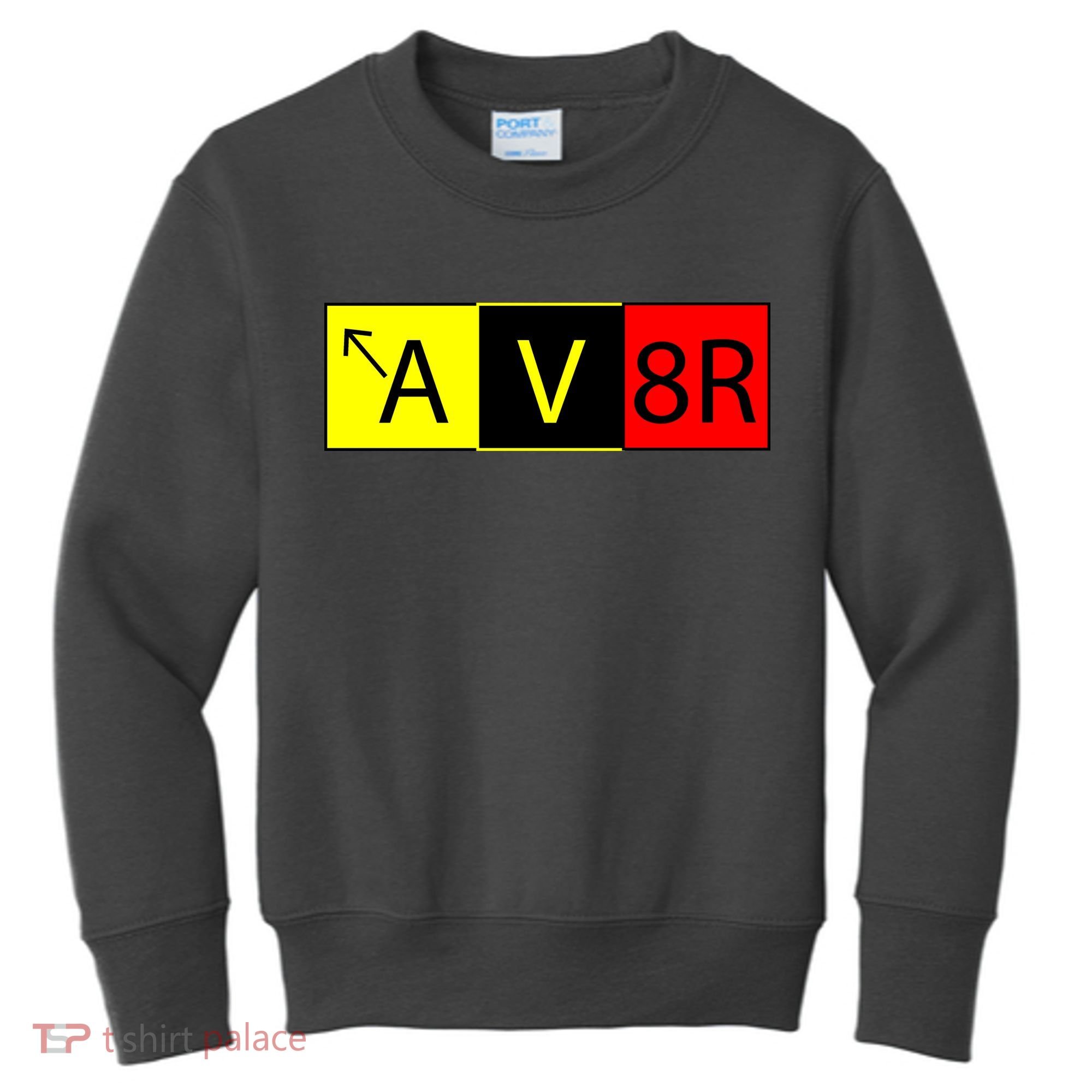 AV8R Pilot Expressions Kids Sweatshirt