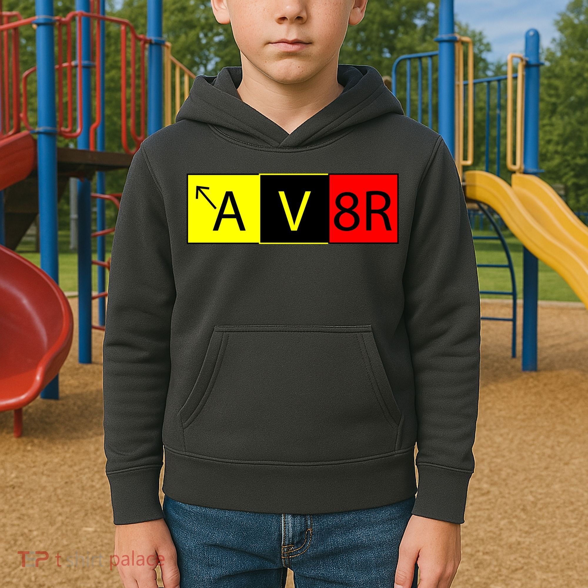 AV8R Pilot Expressions Kids Hoodie