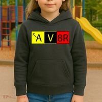 AV8R Pilot Expressions Kids Hoodie thumb 3