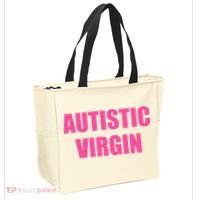 Autistic Virgin Tote Bag thumb 2