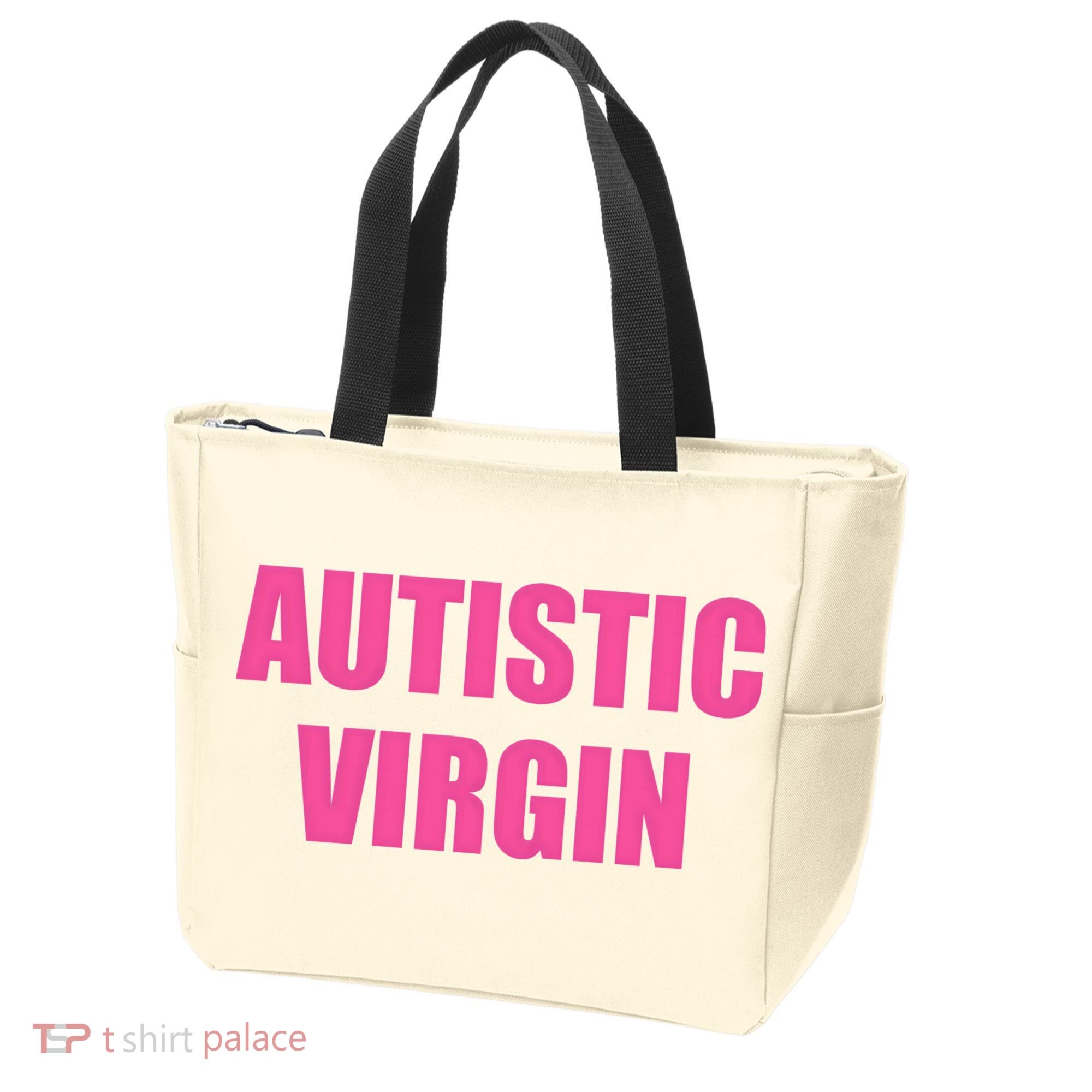 Autistic Virgin Tote Bag