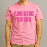 Autistic Virgin T-Shirt thumb 3