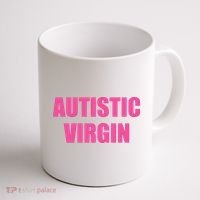 Autistic Virgin Coffee Mug thumb 1