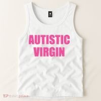 Autistic Virgin Tank Top thumb 2