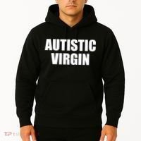 Autistic Virgin Hoodie thumb 2