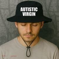 Autistic Virgin Bucket Hat thumb 2