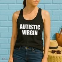 Autistic Virgin Women's Tank Top thumb 2