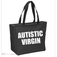 Autistic Virgin Tote Bag thumb 2