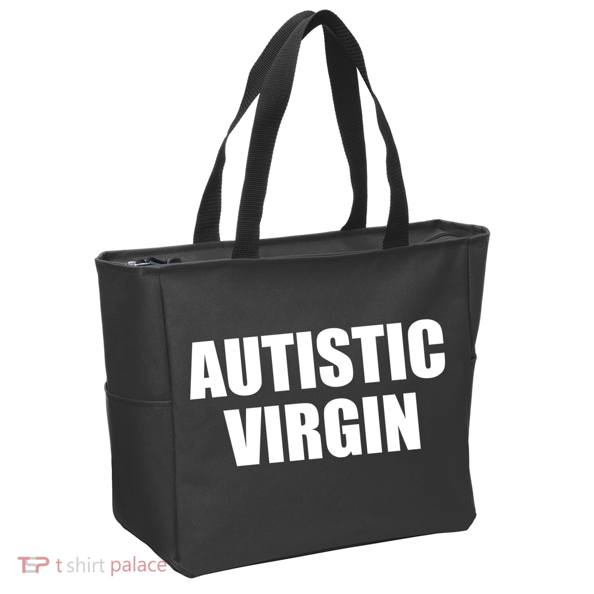Autistic Virgin Tote Bag