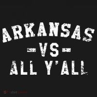 Arkansas Vs All Yall For Yall Vintage T-Shirt thumb 7