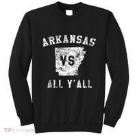 Arkansas Vs All Yall For YAll Sweatshirt thumb 0