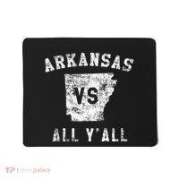 Arkansas Vs All Yall For YAll Mousepad thumb 0
