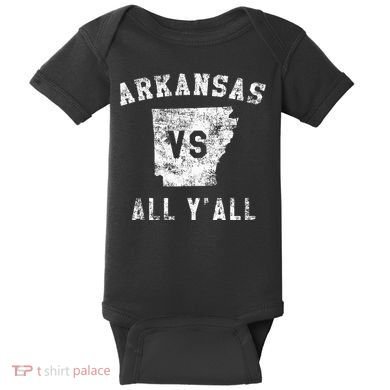 Arkansas Vs All Yall For YAll Baby Bodysuit