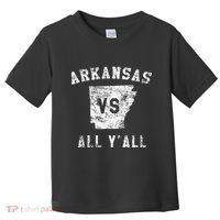 Arkansas Vs All Yall For YAll Toddler T-Shirt thumb 0