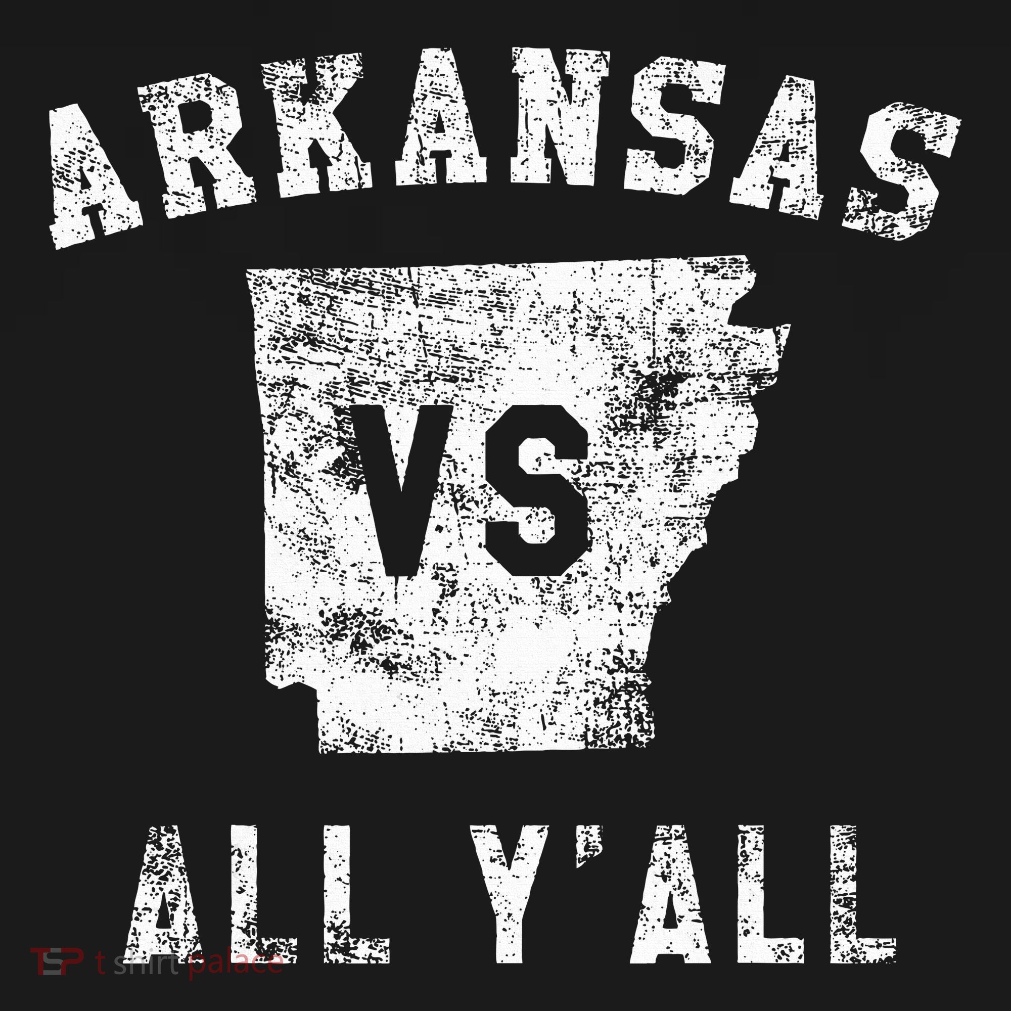 Arkansas Vs All Yall For YAll Visor