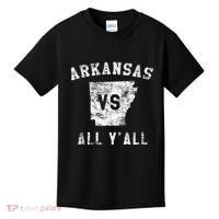 Arkansas Vs All Yall For YAll Kids T-Shirt thumb 0