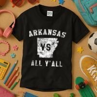 Arkansas Vs All Yall For YAll Kids T-Shirt thumb 3