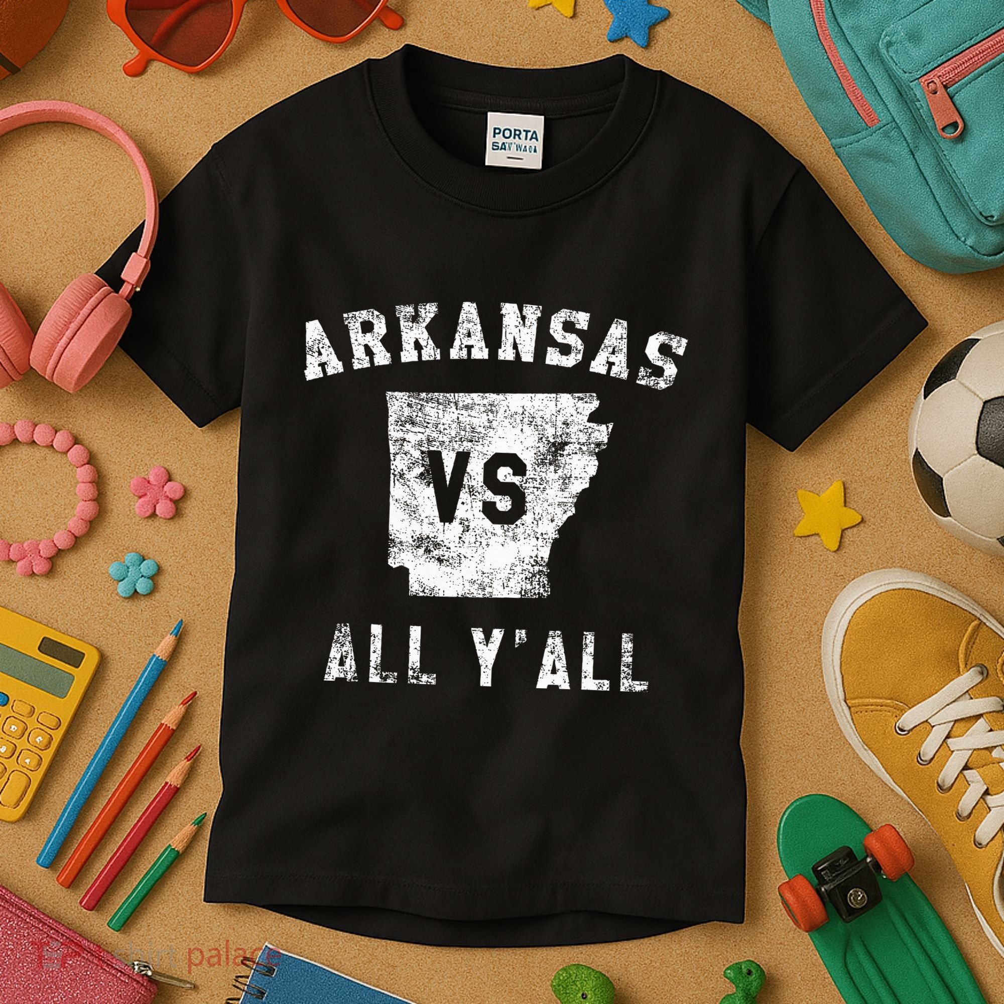 Arkansas Vs All Yall For YAll Kids T-Shirt