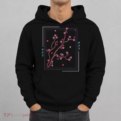 Asia Vaporwave Asian Japanese Sakura Aesthetic Indie Hoodie