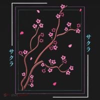 Asia Vaporwave Asian Japanese Sakura Aesthetic Indie Long Sleeve Shirt thumb 2