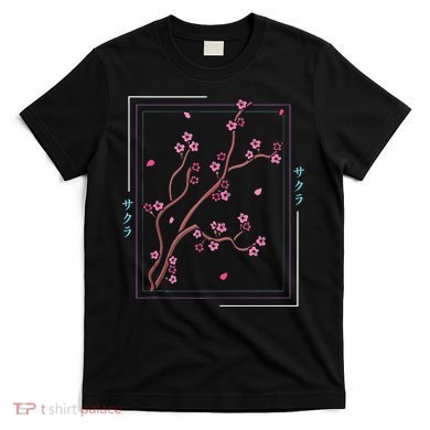 Asia Vaporwave Asian Japanese Sakura Aesthetic Indie T-Shirt