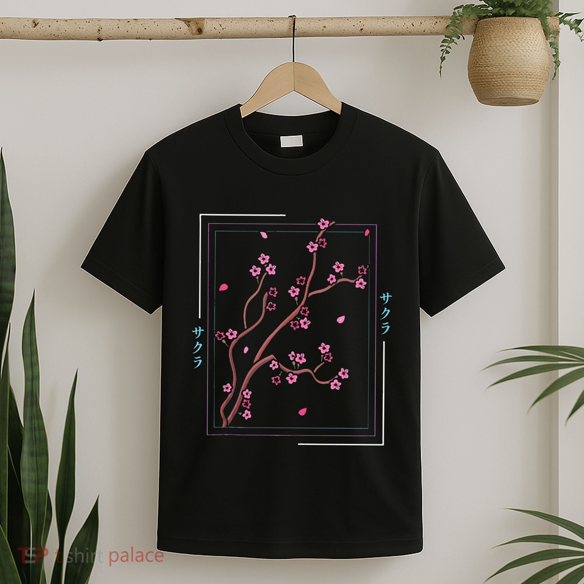 Asia Vaporwave Asian Japanese Sakura Aesthetic Indie T-Shirt