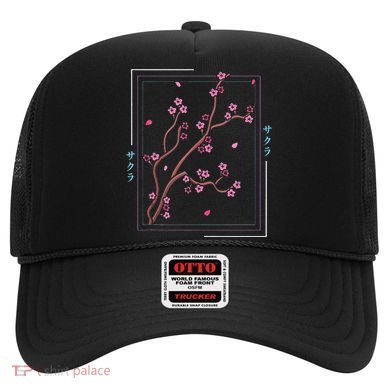 Asia Vaporwave Asian Japanese Sakura Aesthetic Indie Hat
