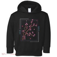 Asia Vaporwave Asian Japanese Sakura Aesthetic Indie Toddler Hoodie thumb 0