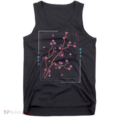 Asia Vaporwave Asian Japanese Sakura Aesthetic Indie Tank Top