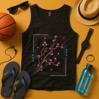 Asia Vaporwave Asian Japanese Sakura Aesthetic Indie Tank Top thumb 4
