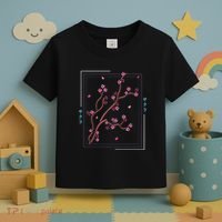 Asia Vaporwave Asian Japanese Sakura Aesthetic Indie Toddler T-Shirt thumb 3