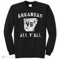 Arkansas Vs All Yall For Yall Sweatshirt thumb 0