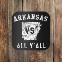 Arkansas Vs All Yall For Yall Coaster thumb 0