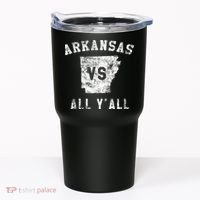 Arkansas Vs All Yall For Yall Tumbler thumb 0