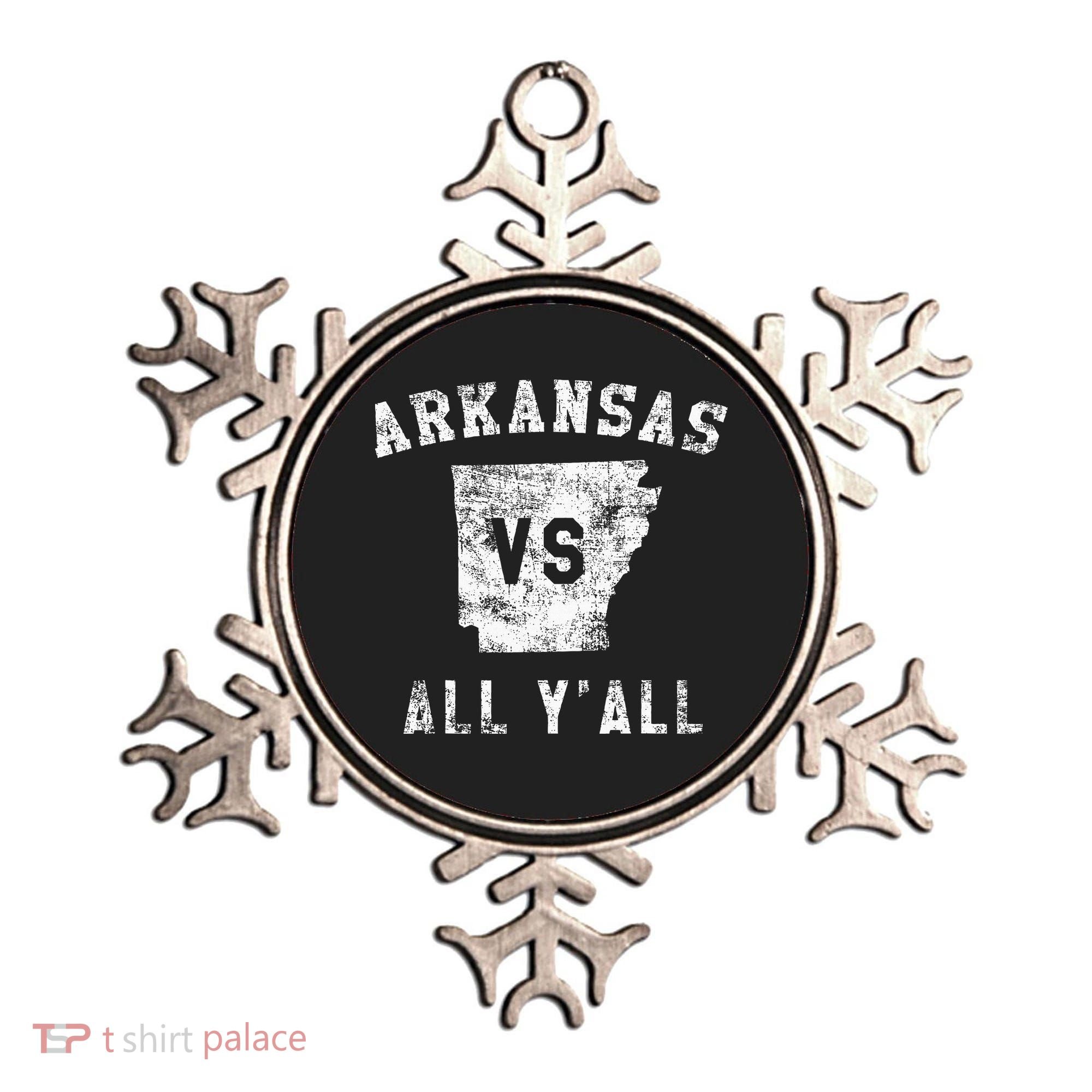Arkansas Vs All Yall For Yall Ornament