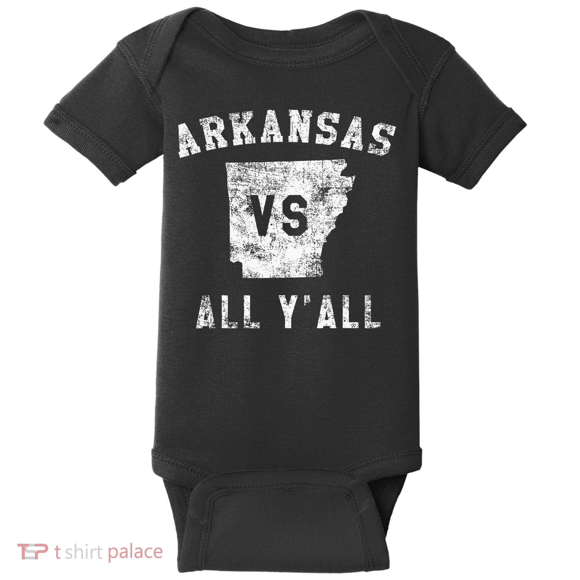 Arkansas Vs All Yall For Yall Baby Bodysuit