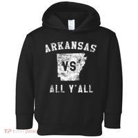 Arkansas Vs All Yall For Yall Toddler Hoodie thumb 0