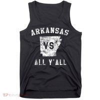 Arkansas Vs All Yall For Yall Tank Top thumb 0